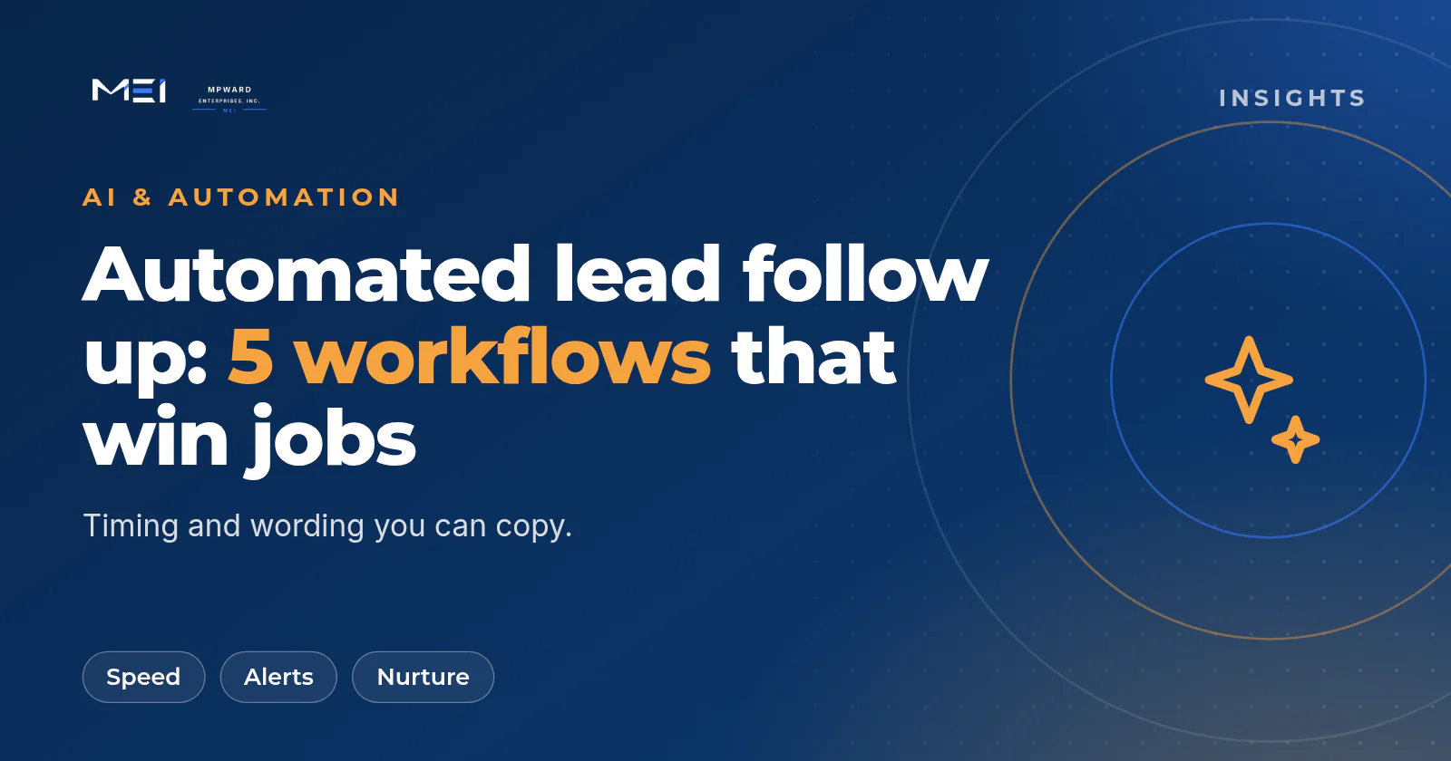 Automated lead follow up: five workflows from instant reply and human alert to missed-call text, nurture sequence and quote reminders
