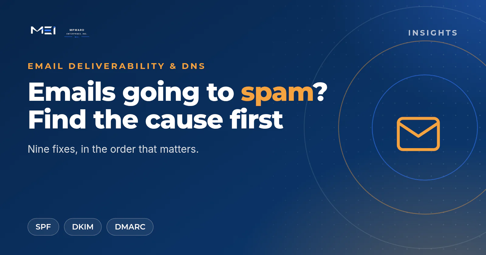 Emails going to spam: nine fixes for SPF, DKIM, DMARC and reputation