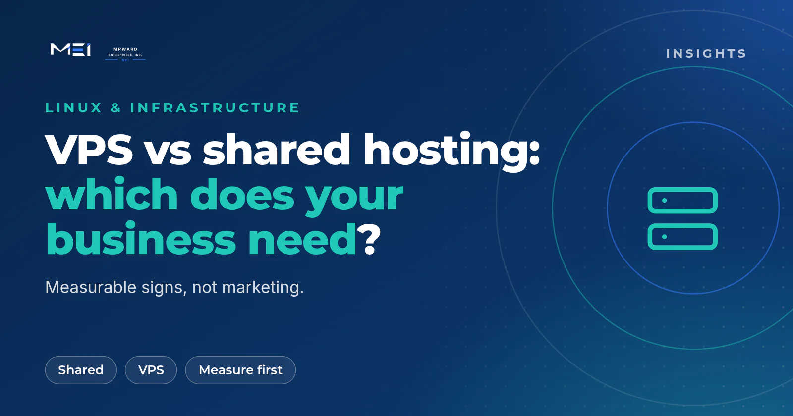 VPS vs shared hosting: an honest guide to which hosting your business needs